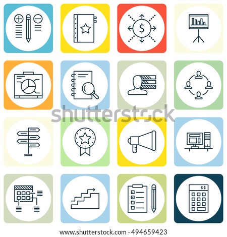Set Of Project Management Icons On Award, Cash Flow, Graph And More. Premium Quality EPS10 Vector Illustration For Mobile, App, UI Design.