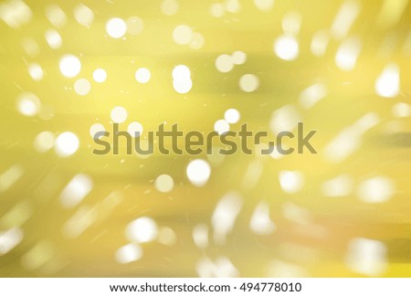 abstract background gold bokeh circles. Background with particles. illustration beautiful.