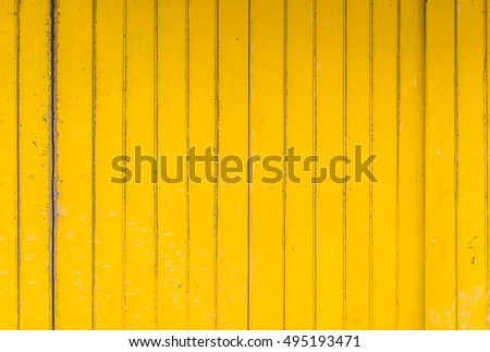 Wall wood yellow texture and background 