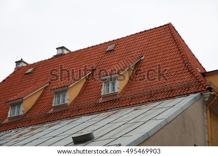 red tiled roof with Dormer Windows
