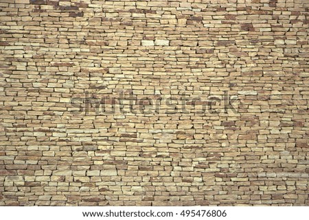 New Slate Stone Wall - Abstract Background Texture