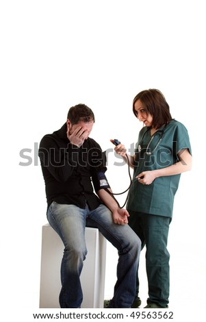 Medical Checkup Isolated