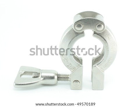 metallic lock clamp