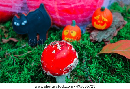 sweets on Halloween
