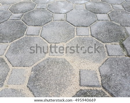 Cement brick stone texture background space for text messages