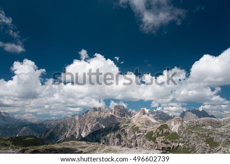Breathtaking views of the Dolomites