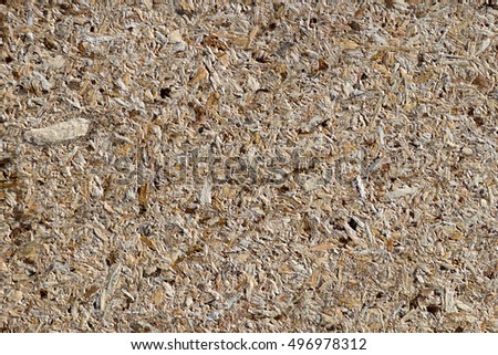 osb - oriented strand board or qsb - quality strand board, chipboard texture or chipboard background  with copy space for text or image. 