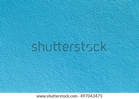 Blue pastel colour wall vignette texture abstract background.