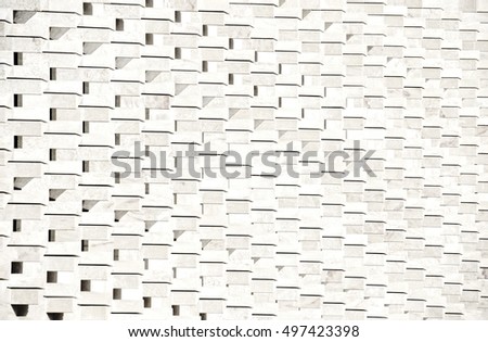 Abstract wall texture, abstract exterior background in Valletta, granite wall,lines, grunge texture, architecture background, pattern. Fragment photo of  wall of Valletta parliament