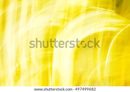 yellow abstraction, motion effect