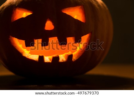 pumpkin, Halloween background
