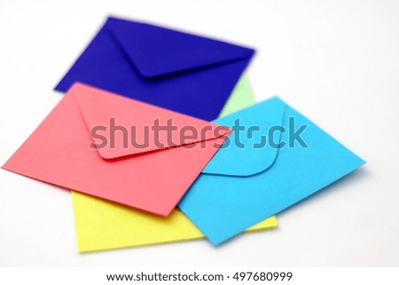 Colored Envelopes 