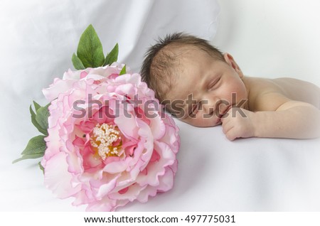 newborn girl