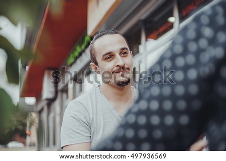 A Young Man On A Date