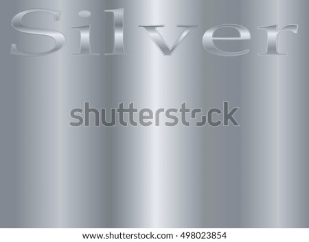 abstract grey background, Silver background for presentations, inscription Silver