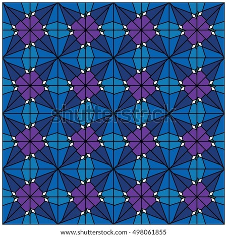 Seamless oriental geometric patterns