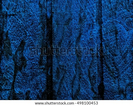 Wood blue background