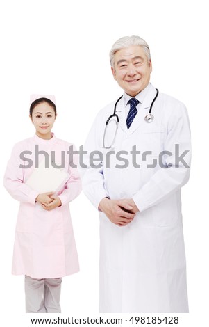 Doctors and nurse portrait