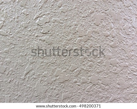 Decorative cement on a wall texture.
