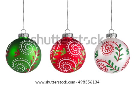 Christmas Ornaments Royalty-Free Stock Photo #498356134