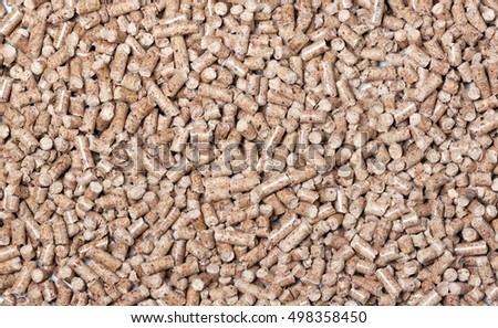 wood pellets. background