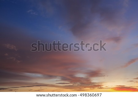 Red Cloud sky background