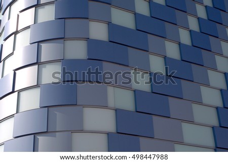 Background of blue squares