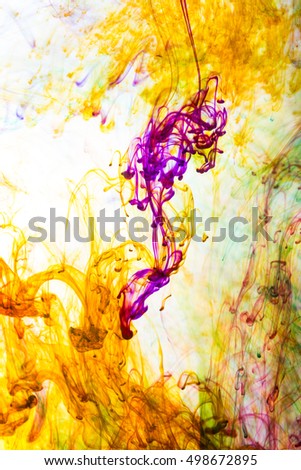 Abstract and very colorful motion blur background

