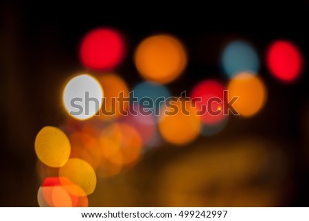 bokeh lights