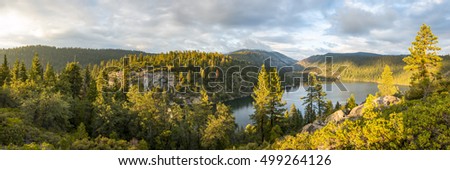 Pinecrest Lake, California Royalty-Free Stock Photo #499264126