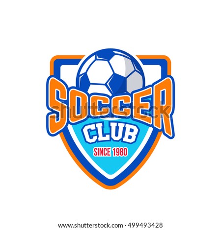 Soccer club emblem, college league logo… Stock Photo 294382547 - Avopix.com