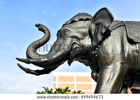 Elephant with bronze