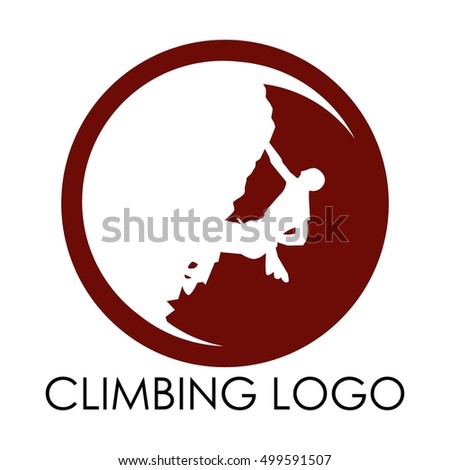Climbing logo, Adventure logo