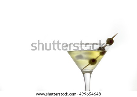 Vermouth and olives