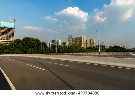 China guangdong asphalt road
