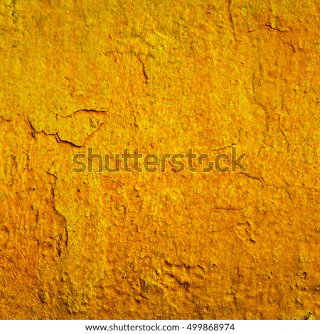 yellow abstract background. Vintage nature wall texture;