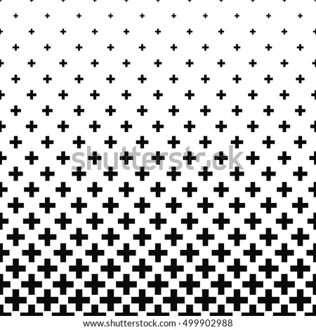 Black and white greek cross pattern background design