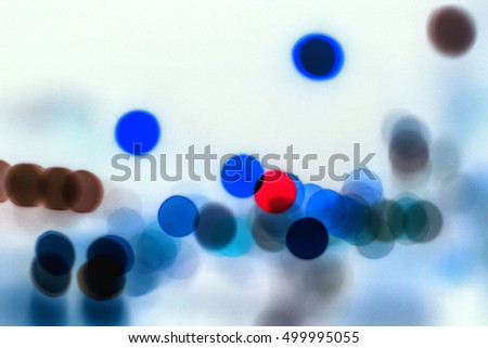 Bokeh of colorful light  background