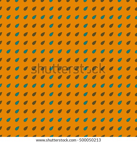 Drops geometric seamless pattern. Fashion graphic background design. Modern stylish abstract texture. Colorful template for prints, textiles, wrapping, wallpaper, website etc Stock VECTOR illustration