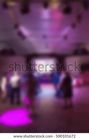 Restaurant celebration business event theme creative abstract blur background with bokeh effect