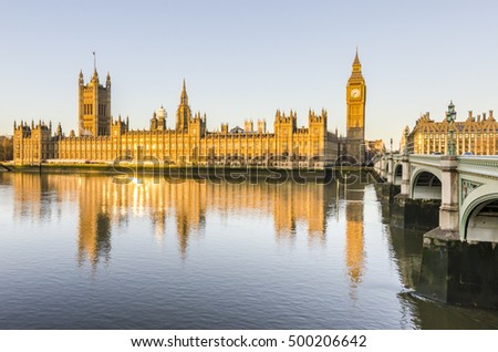 Big ben, Houses of parliament, London, UK