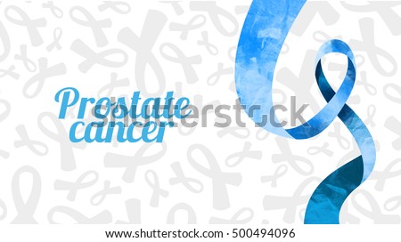 vector illustration set of tape preventing the male prostate disease and cancer obstraktny symbol blue ribbon, realistic tape, and the tape symbol painted in watercolor
