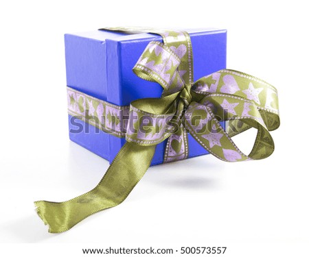 Gift box, surprise present.