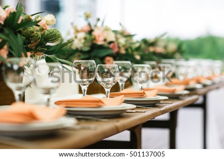 Rustic banquet Royalty-Free Stock Photo #501137005