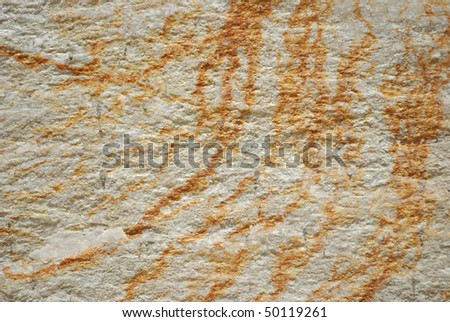 Marble walls of the surface texture