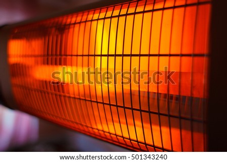 Infrared heaters Royalty-Free Stock Photo #501343240