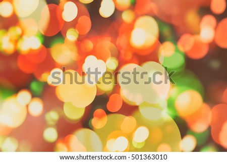 Simple textures for your imagination. Blurred bokeh. De-focused bokeh. Christmas Festive background texture.