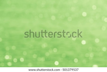 Green bokeh background,