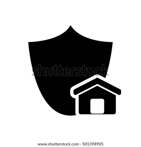 shield and house icon