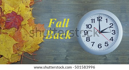 Isolated electronic wall clock. Goes to Winter time